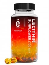 Lecithin Sunflower Ёбатон 700 мг 90 капсул