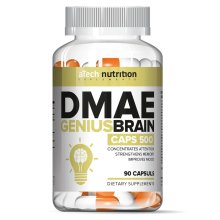 GENIUS BRAIN (ДЖЕНИУС БРАЙН)(DMAE) aTech Nutrition 90 кап.
