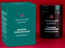 Ежовик гребенчатый Амурский Бархат 60 кап