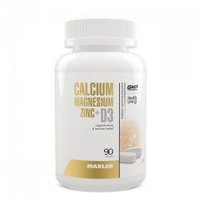 Calcium Magnesium Zinc+D3 MXL  90 табл.