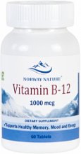 B-12 1000mcg Norway Nature 60 tabs