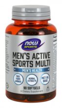 Men&#039;s active sports multi NOW 90 softgels  