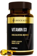 VITAMIN D3 5000 ME, AWOCHACTIVE 60 капс