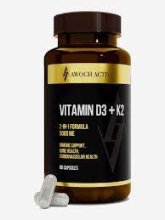 VITAMIN D3 + K2 5000 МЕ AWOCHACTIVE 90 кап
